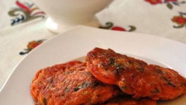 помидорные оладьи