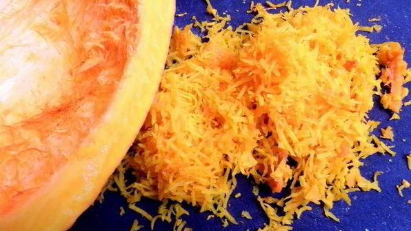 тыквенные оладьи на твороге