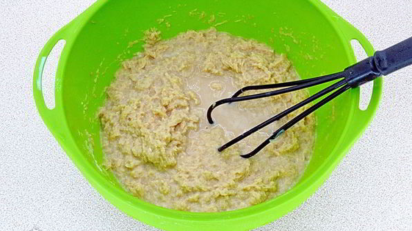 заварные картофельные оладьи