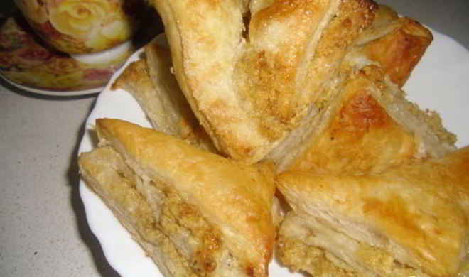 Ореховые слойки