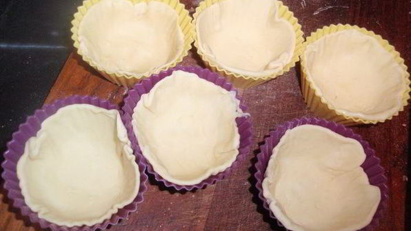 открытые слойки с подосиновиками