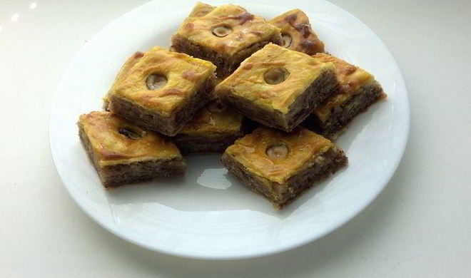 Пахлава медовая без яиц