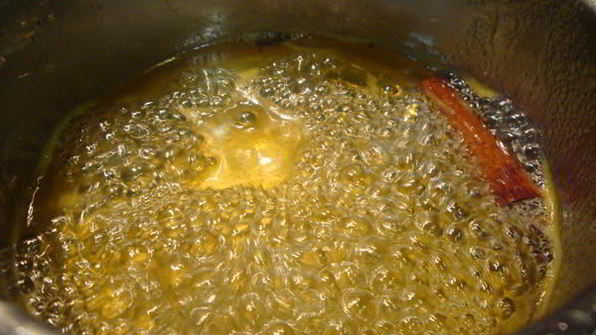 пахлава с медом и лимонным соком