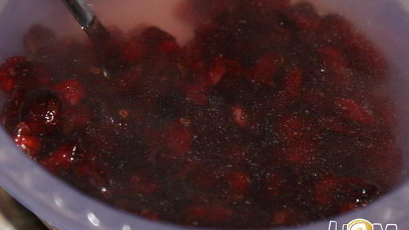 бискотти с вяленой клюквой и орехами кешью