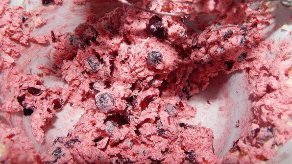 фиолетовое печенье