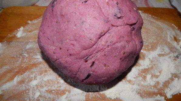 фиолетовое печенье