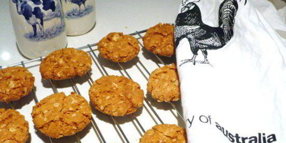 Рецепт героических печений anzac