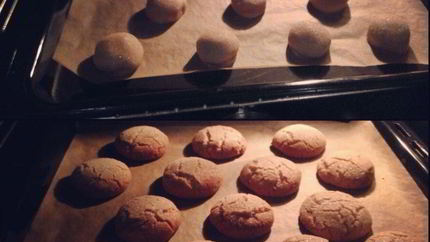 Хрустящее имбирное печенье