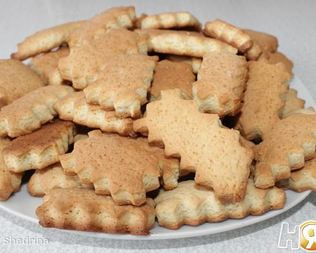 Хрустящее постное печенье на рассоле