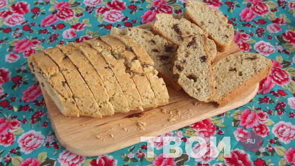 кофейные бискотти с шоколадными каплями