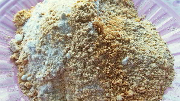 кунжутное печенье на жареной муке