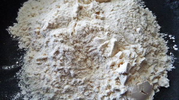 кунжутное печенье на жареной муке