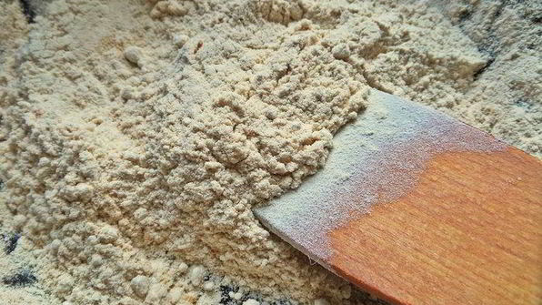 кунжутное печенье на жареной муке