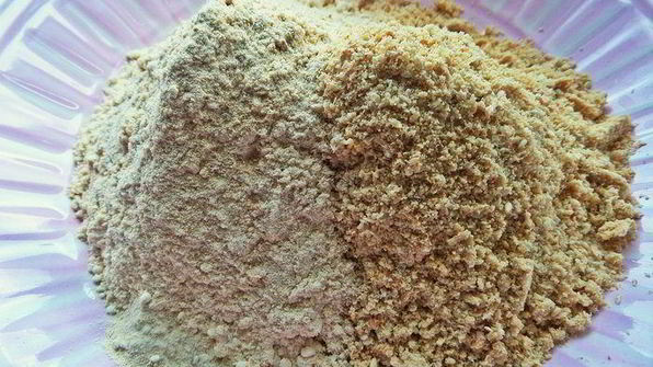 кунжутное печенье на жареной муке