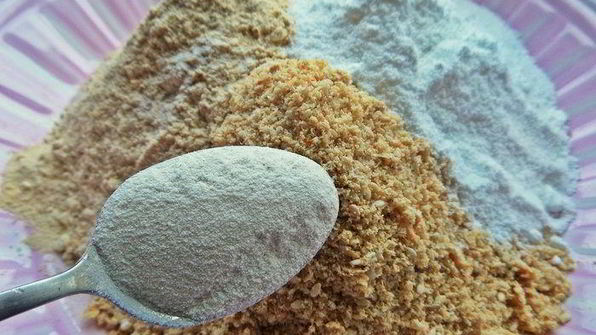 кунжутное печенье на жареной муке