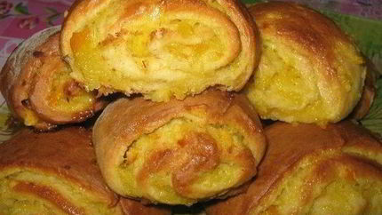 Мягкое апельсиновое печенье