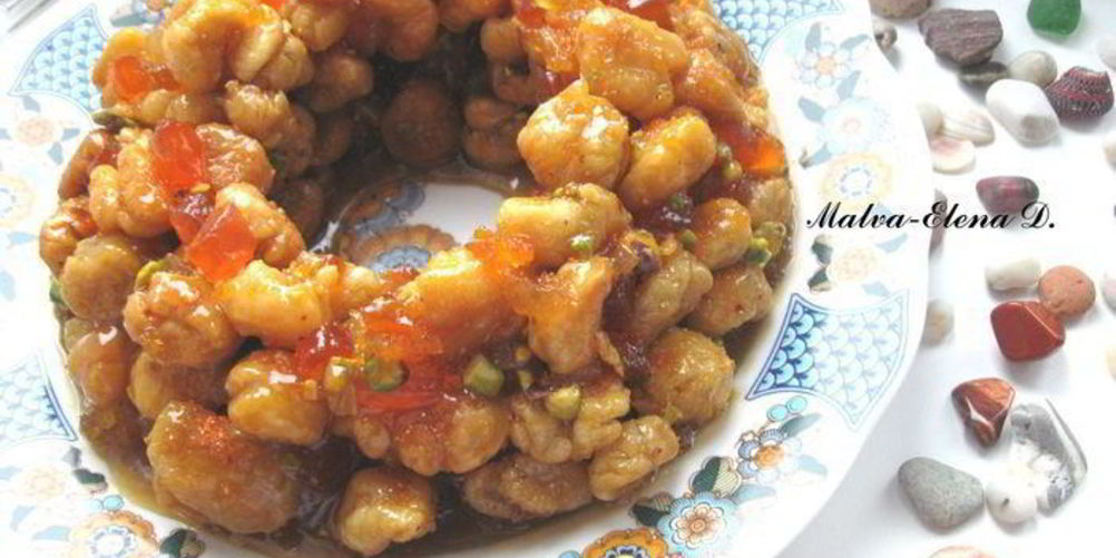 Рецепт неаполитанского рождественского печенья струффоли