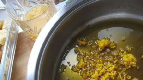 неаполитанское рождественское печенье струффоли