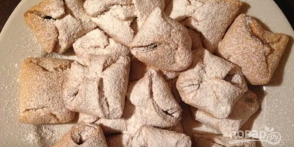 Рецепт печенья карамельные цветы под снегом