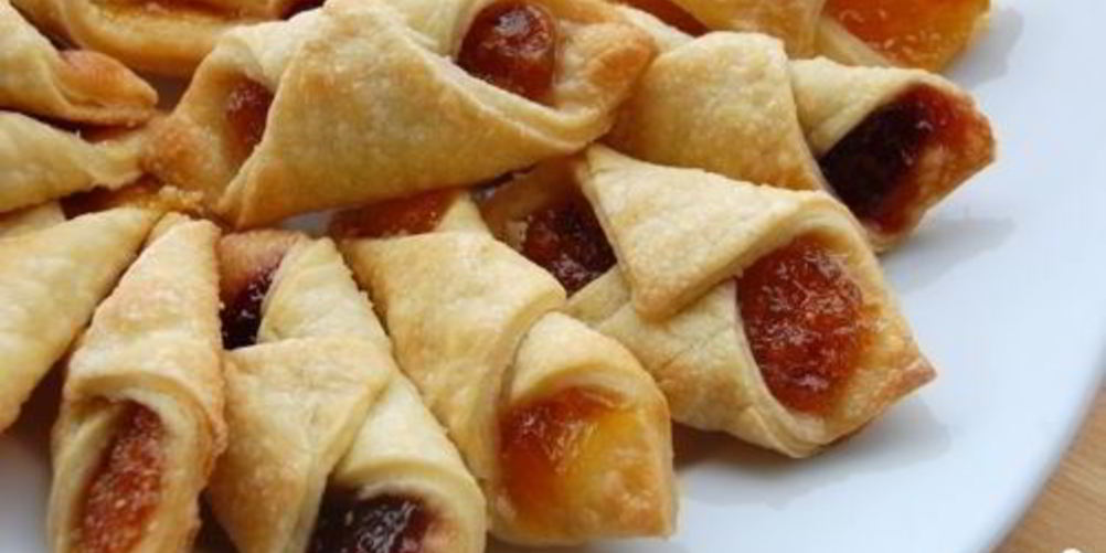 Рецепт печенья минутка с повидлом
