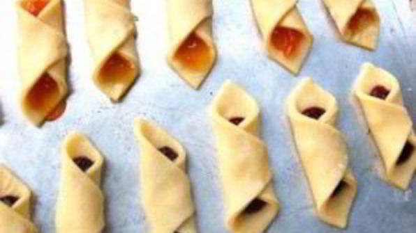 печенье минутка с повидлом