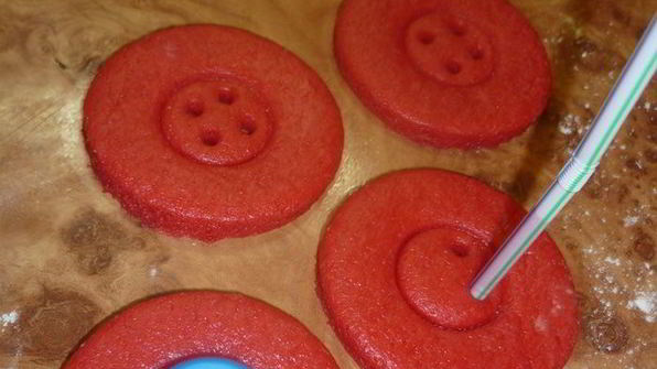 печенье пуговки