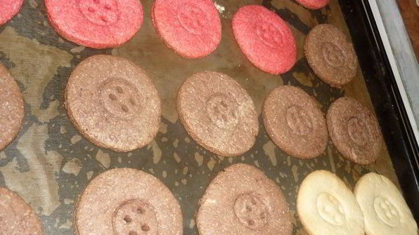 печенье пуговки