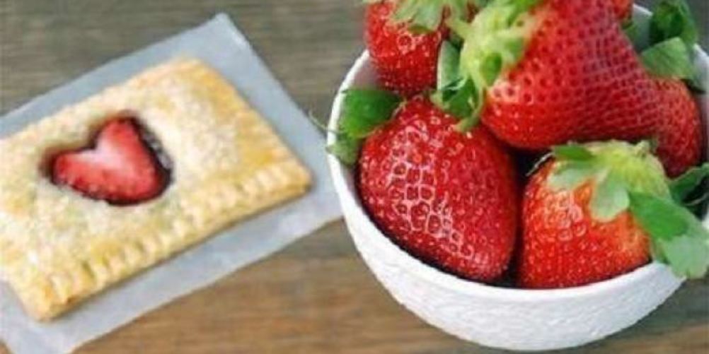 Рецепт печенья с клубникой