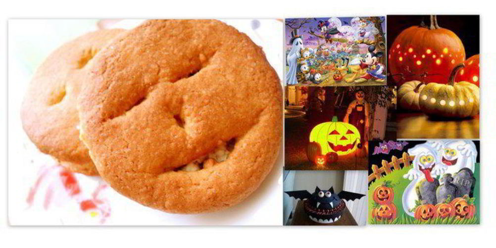 Рецепт печенья с творожной начинкой на halloween