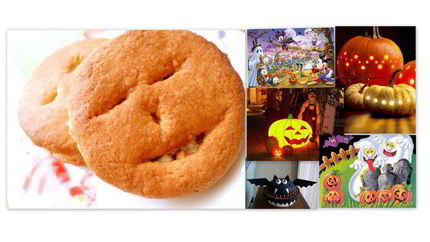 Печенье с творожной начинкой на Halloween