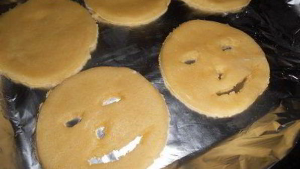 печенье с творожной начинкой на halloween