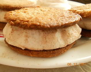 Печенье с зефиром