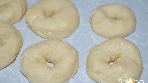 печенье сахарные колечки