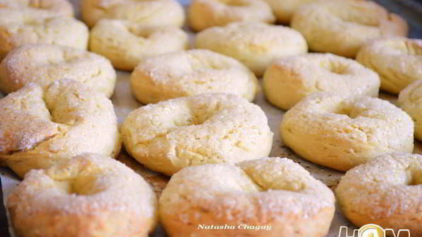 печенье сахарные колечки