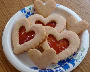 Печенье Сердечки