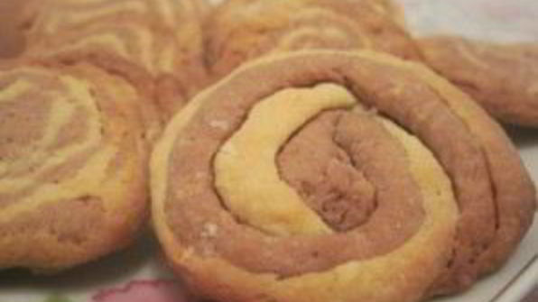 печенье спиральки