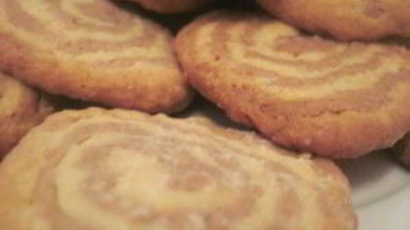 печенье спиральки