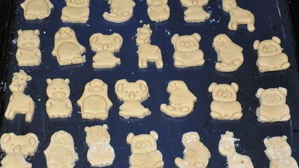 песочное печенье пряные зверята