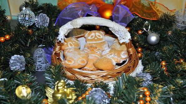 песочное печенье пряные зверята