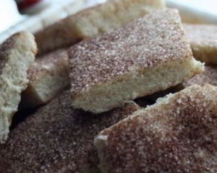 Песочное печенье с корицей