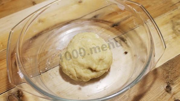 песочные рогалики с мармеладом на сметане