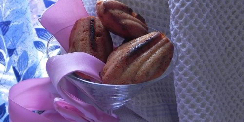 Рецепт постное печенье мадлена с апельсинами и фисташками