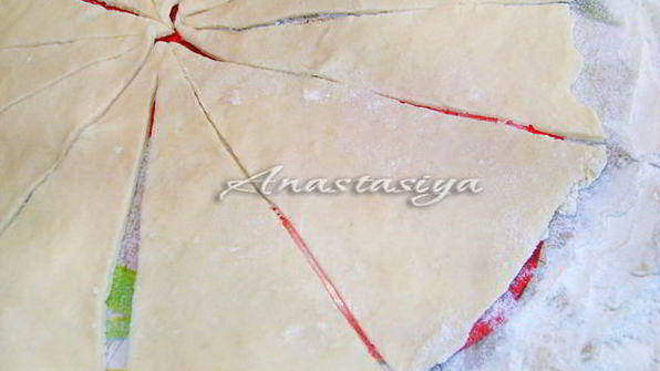 рогалики ананасовые дольки