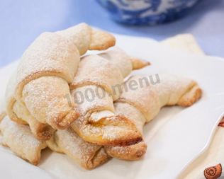 Рогалики на сметане и маргарине