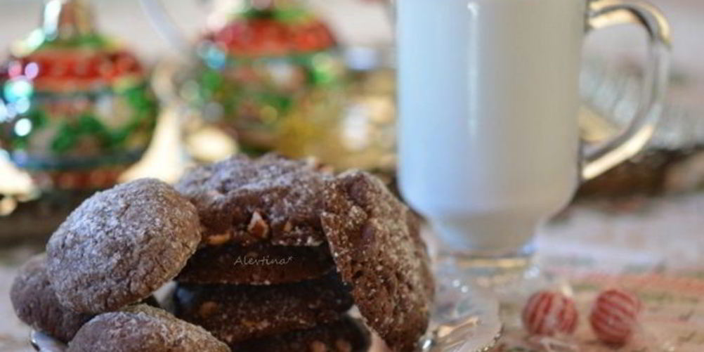 Рецепт шоколадного печенья с фундуком