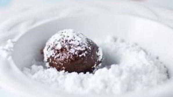 шоколадное печенье с кофейной начинкой