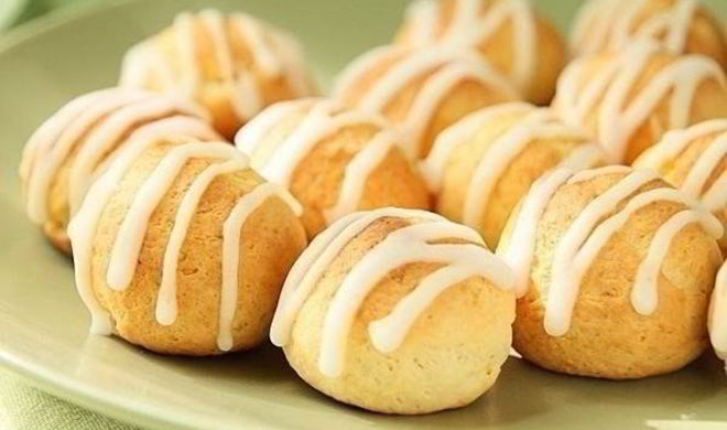 Творожно-лимонное печенье