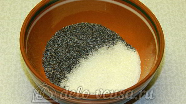 творожное печенье с маком