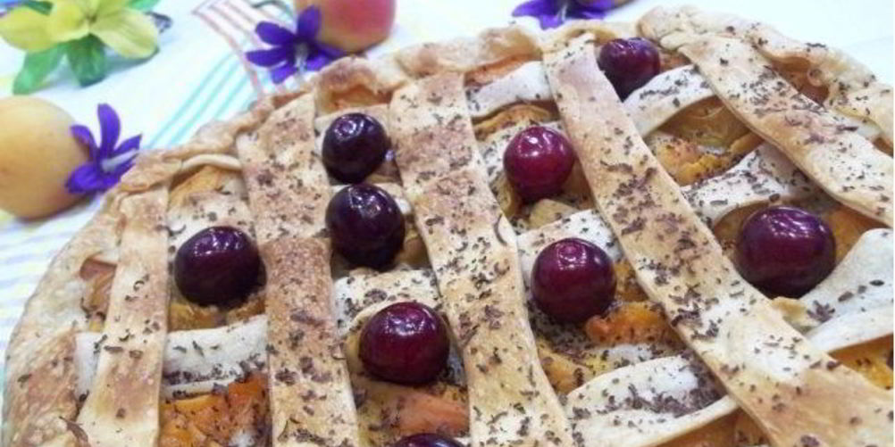 Рецепт абрикосового пирога с ванилью