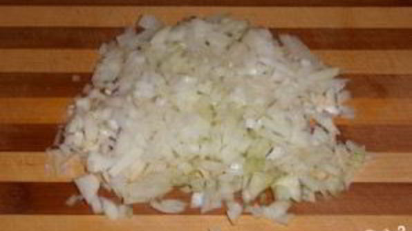 блинный пирог с курицей, грибами и творогом